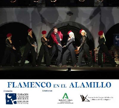 Cartel de la Gala flamenca en el Parque del Alamillo de Sevilla 2024