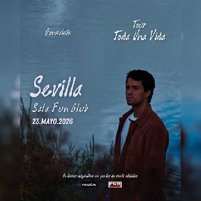 Cartel del concierto de Gonzalete en FunClub Sevilla 2026
