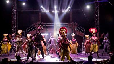 Foto promocional del espectáculo El rey león por el El Gran Circo Alaska en Sevilla