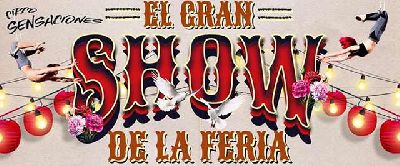 Cartel de El gran show de la Feria del Circo Sensaciones en Sevilla 2024