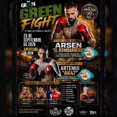 Cartel de Green Fight en Fibes Sevilla 2026