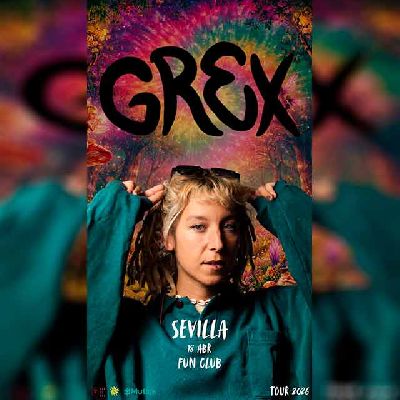 Cartel del concierto del grupo Grex en FunClub Sevilla 2026