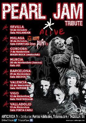 Concierto: Alive en Malandar Sevilla (octubre 2014)