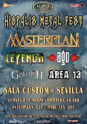 Concierto: Hispalis Metal Fest en Custom Sevilla