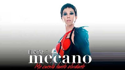Cartel de Me cuesta tanto olvidarte homenaje a Mecano