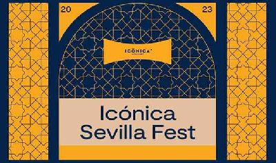 Cartel del festival Icónica Sevilla Fest 2023 en Sevilla