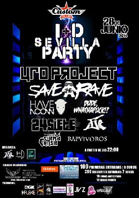 Concierto: I+D Sevilla Party en sala Custom