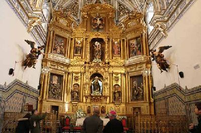 Foto de la reinauguración de la iglesia conventual de Santa Clara de Sevilla