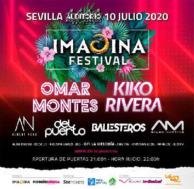 Cartel del Imagina Festival Sevilla 2020