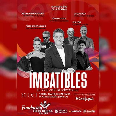 Cartel de Imbatibles en el teatro de Capitanía de Sevilla 2025