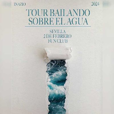 Cartel del concierto de Inazio en FunClub Sevilla 2024