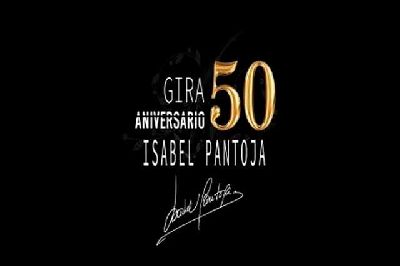 Cartel de la gira 50 aniversario de Isabel Pantoja