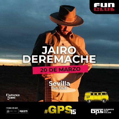 Cartel del concierto de Jairo deRemache en FunClub Sevilla 2025