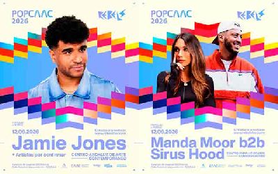 Cartel del concierto de Jamie Jones en Pop CAAC Sevilla 2026
