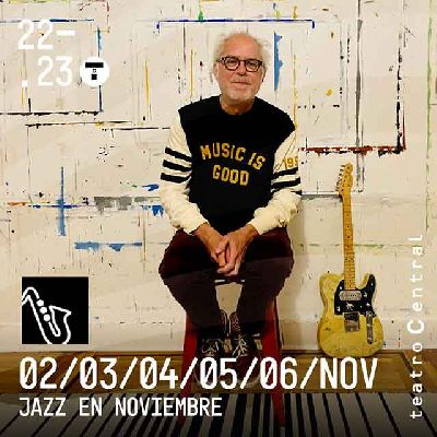 Cartel del Ciclo Jazz en noviembre 2022 en el Teatro Central de Sevilla