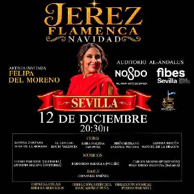 Cartel de Jerez Flamenca Navidad en Fibes Sevilla 2026
