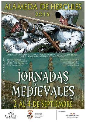 Jornadas medievales en la Alameda de Hércules de Sevilla (2016)