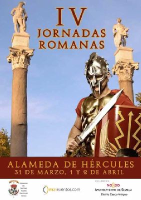 IV Jornadas romanas en la Alameda de Hércules de Sevilla (2017)