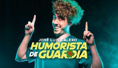 Cartel promocional de Humorista de guardia de José Luis Calero