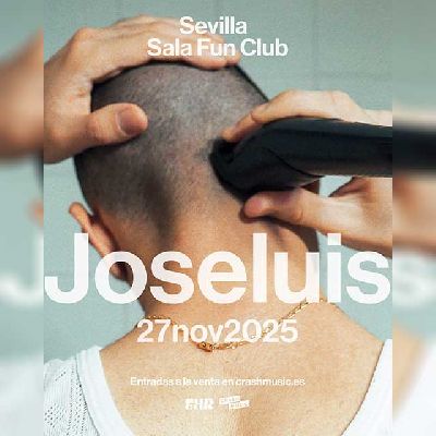 Cartel del concierto de Joseluis en FunClub Sevilla 2025