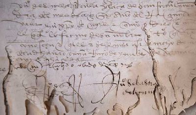 Imagen de la expoción Juan Sebastián Elcano en el Archivo Histórico Provincial de Sevilla 2026