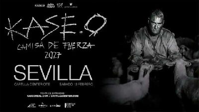 Cartel de Kase.O en el Cartuja Center de Sevilla 2027