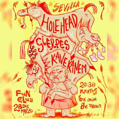 Cartel del concierto del grupo Bauer en FunClub Sevilla 2026