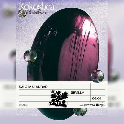 Cartel del concierto de Kokoshca en Malandar Sevilla 2026