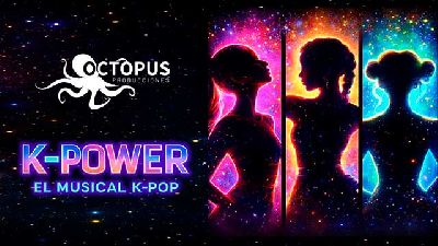 Cartel del espectáculo K-Power. El musical K-Pop de Octopus Producciones