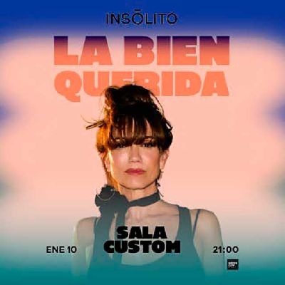 Cartel del concierto de La Bien Querida en Custom Sevilla 2026