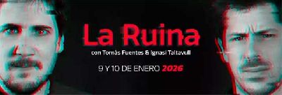Cartel de La ruina en el Cartuja Center de Sevilla 2026