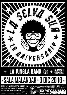Concierto: La Selva Sur 10º Aniversario en Malandar Sevilla
