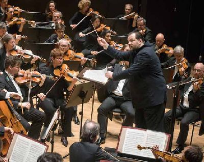 Foto promocional de la Orquesta del Gewandhaus de Leipzig (Leipzig Gewandhausorchester)