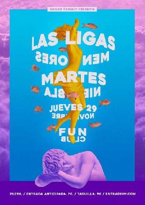 Concierto: Las Ligas Menores y Martes Niebla en FunClub Sevilla 2018