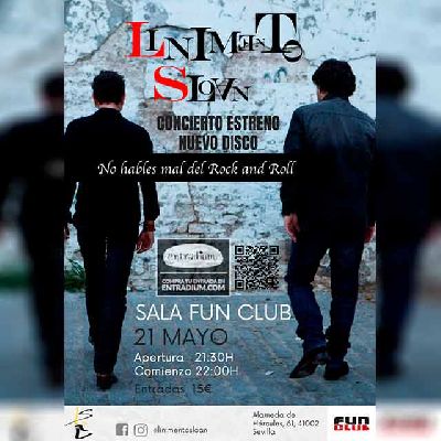 Cartel del concierto de Linimento Sloan en FunClub Sevilla 2022