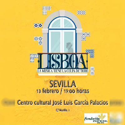 Cartel del concierto de Lisboa en Caja Rural Sevilla 2026