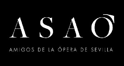 Logotipo de la Asociación de Amigos de la Ópera de Sevilla (ASAO)