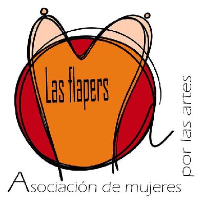 Logotipo del colectivo Las Flapers (asociación de mujeres por las artes)