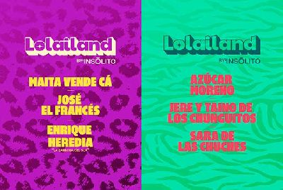 Carteles de Lolailand en Sevilla 2025