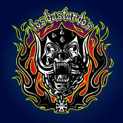 Logotipo del grupo Los Bastardos (tributo a Motörhead)