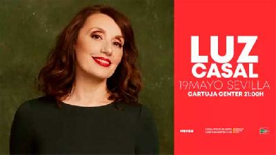 Cartel de Luz Casal en el Cartuja Center de Sevilla 2023