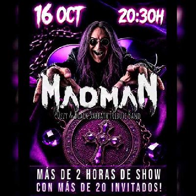 Cartel del concierto de Madman en Custom Sevilla 2026