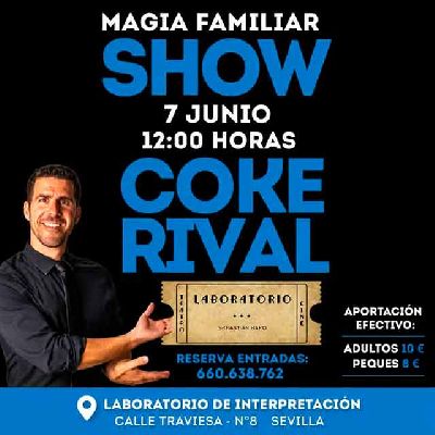 Cartel del espectáculo Magia desde el Laboratorio de Interpretación de Sevilla 2026