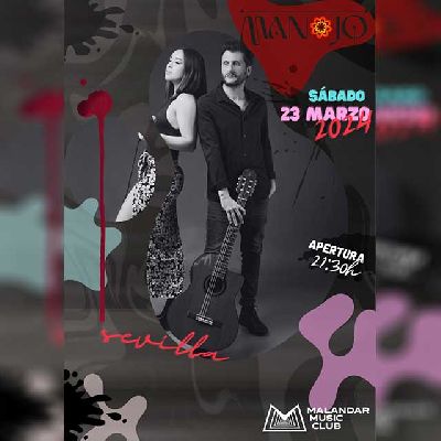 Cartel del concierto de Manojo en Malandar Sevilla 2024