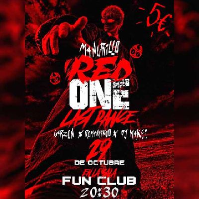 Cartel del concierto de Manurillo en FunClub Sevilla 2026