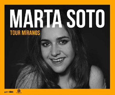 Cartel de la gira Tour Míranos 2019 de Marta Soto