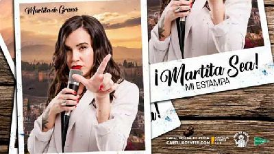 Cartel del espectáculo ¡Martita sea! Mi estampa de Martita de Graná