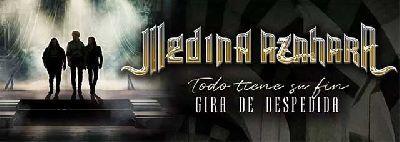 Cartel de la gira Todo tiene su fin del grupo Medina Azahara