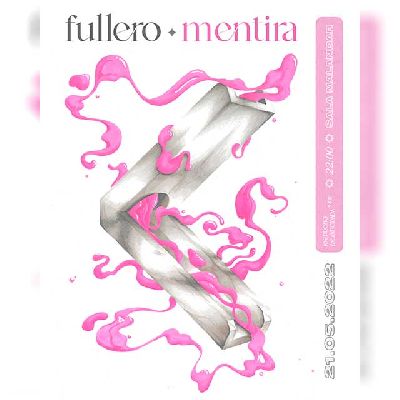Cartel del concierto de Mentira y Fullero en Malandar Sevilla 2022