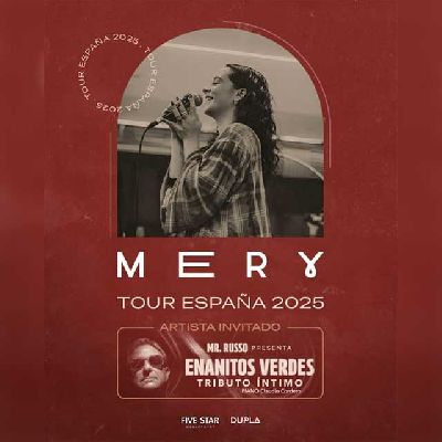 Cartel del concierto de Mery Granados en Malandar Sevilla 2025